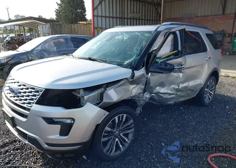 2018 Ford Explorer Platinum z USA, uszkodzony, nr VIN 1FM5K8HT8JGA95506